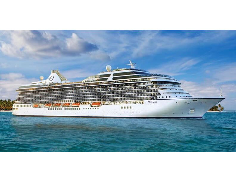 oceania riviera cruises 2022